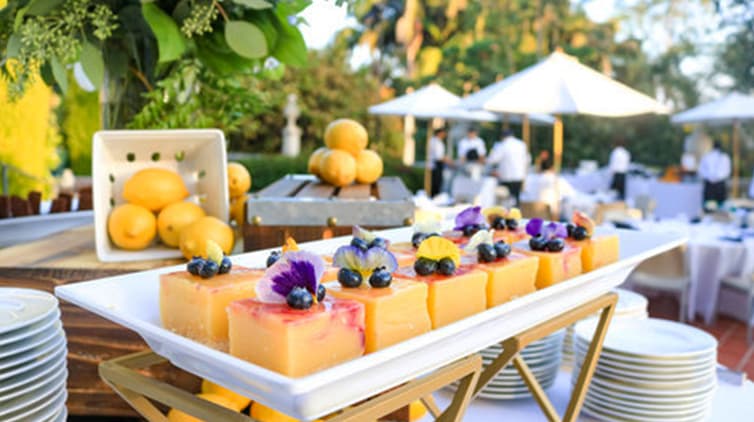 Special Events catering outdoors