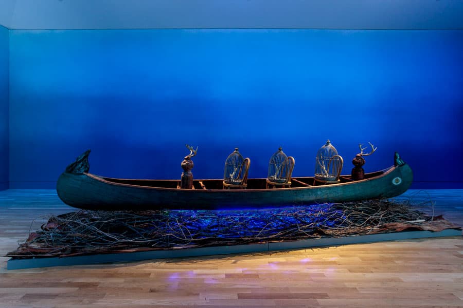 Betye Saar, Drifting Toward Twilight