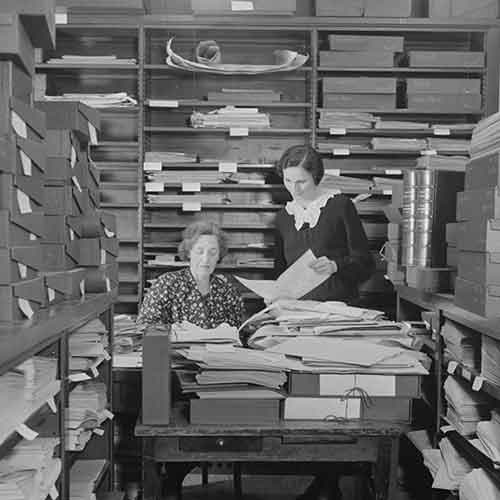 Ladies filing 