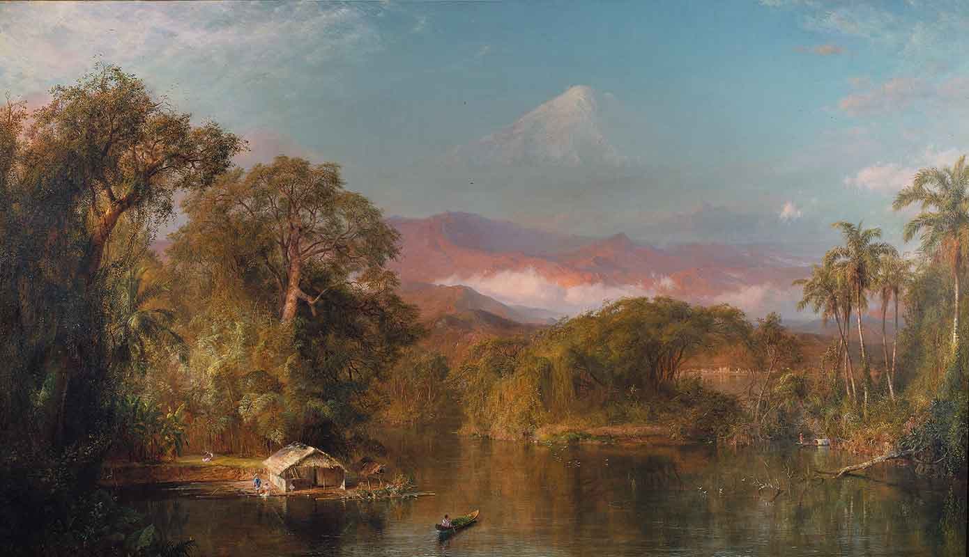 Chimborazo by Frederic Edwin Church