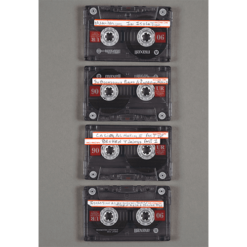 Will Alexander selected audio cassettes