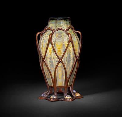 Agate Vase in Bronze Mount