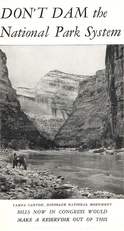Don't Dam the National Park System