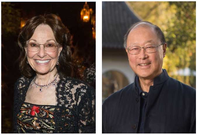 Left: Geneva H. Thornton. Right: Simon K.C. Li. Photos: Jamie Pham.