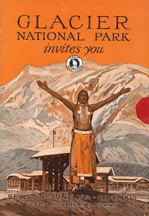 Great Northern Railway, Glacier National Park Invites You, 1925. 