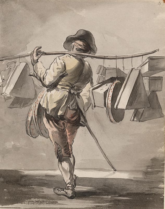 Paul Sandby (1731–1809), Band Box Seller