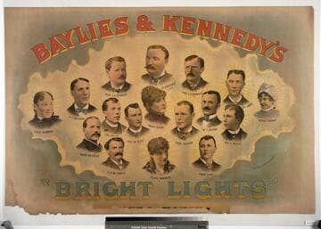 Baylies & Kennedy's : "bright lights."