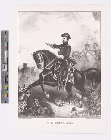 W. S. Rosecrans. Maj. Genl. U.S.A