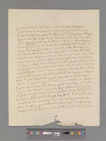 Dromgold, Jean. Letter to Elizabeth (Robinson) Montagu