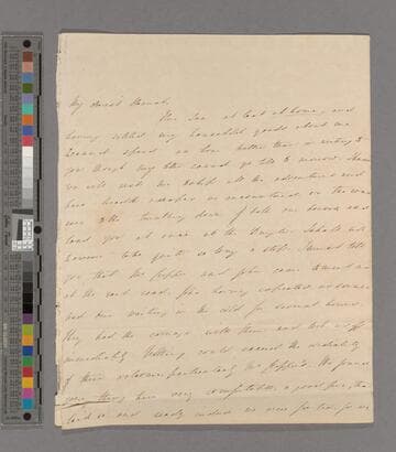 Margaret (Macaulay) Cropper. Letter to Hannah More (Macaulay) after Lady Trevelyan