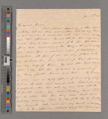 Margaret (Macaulay) Cropper. Letter to Hannah More (Macaulay) after Lady Trevelyan