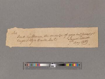 Requisition for brandy by James Patterson via Spencer