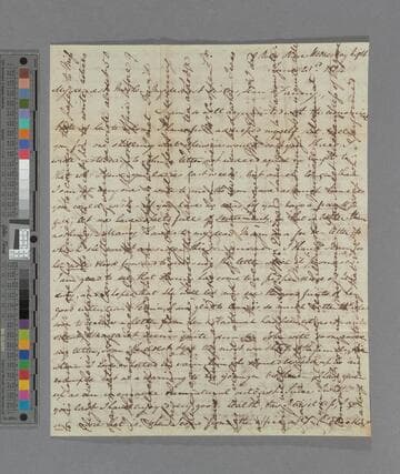 Henry William Macaulay. Letter to Selina (Mills) Macaulay, Jean and Frances Macaulay