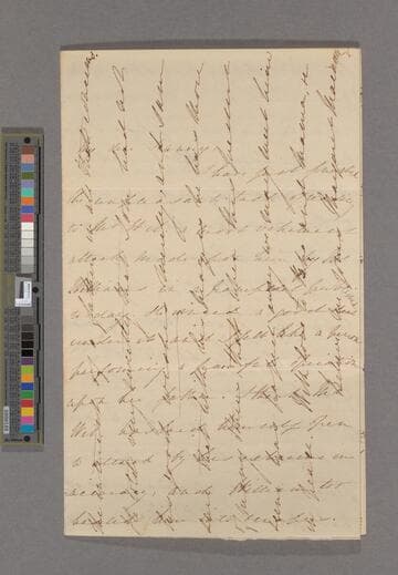 Margaret Cropper Macaulay. Letter to Frances Macaulay