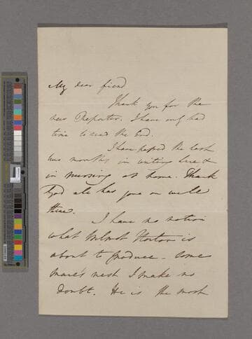 Sir James Stephen. Letter to Zachary Macaulay