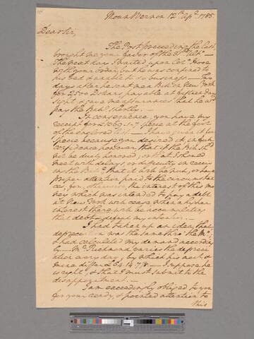 Letter from George Washington, Mount Vernon, to Major Daniel Jenifer