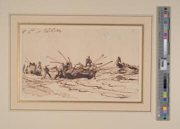 Boats in Surf, India (?)