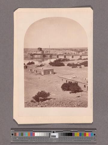 Colorado Bridge, from Fort Yuma, Arizona