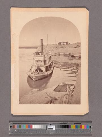 Colorado River Steamer "Gila" Arizona