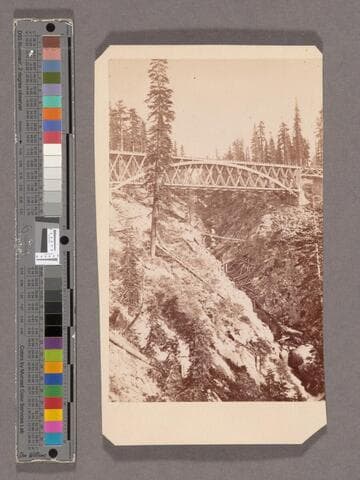 Lower Cascade Bridge. Above Cisco