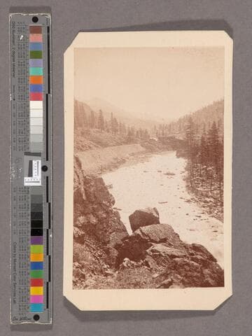 Bridge at Eagle Gap. Truckee River