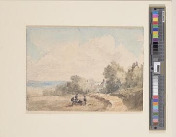 Woody Landscape with Figures