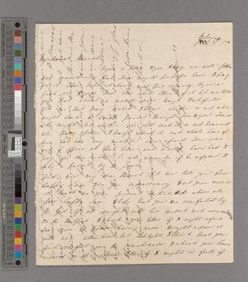 Margaret (Macaulay) Cropper. Letter to Hannah More (Macaulay) after Lady Trevelyan