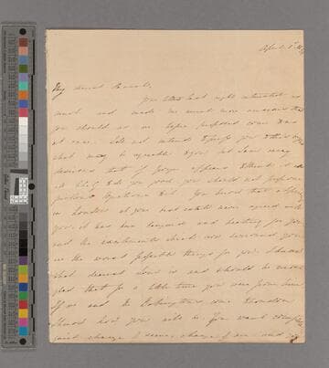 Margaret (Macaulay) Cropper. Letter to Hannah More (Macaulay) after Lady Trevelyan