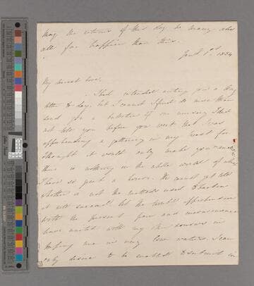 Margaret (Macaulay) Cropper. Letter to Hannah More (Macaulay) after Lady Trevelyan