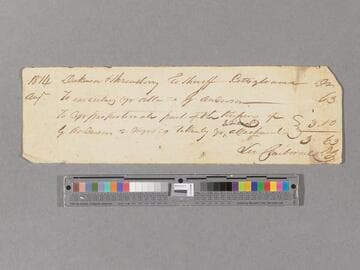 Tax document of Dickinson & Shrewsbury