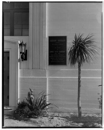 Bronze plate on Lighthipe Substation
