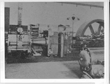 The interior of the Redlands Steam Plant