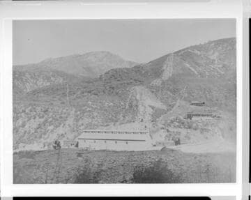 A general view of the Santa Ana River #1 Hydro Plant