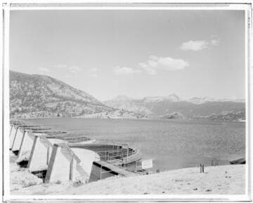 Big Creek, Florence Lake Dam