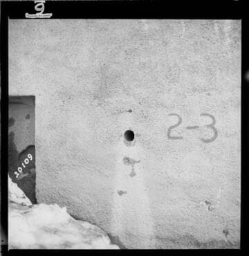 Upstream core drill hole Dam #2