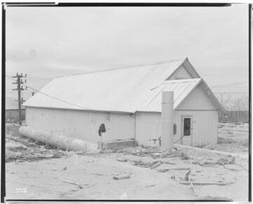 Mill Creek 1, 2&3 Powerhouse - Rubble around the penstock manifold and up-