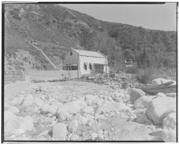 Santa Ana River #3 after flood of 1938 (exterior)