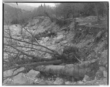 Mill Creek 1, 2&3 Powerhouse - Storm damage