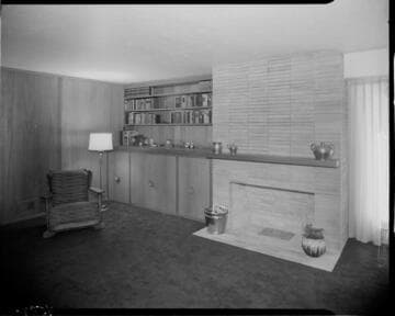 Residential living room or den