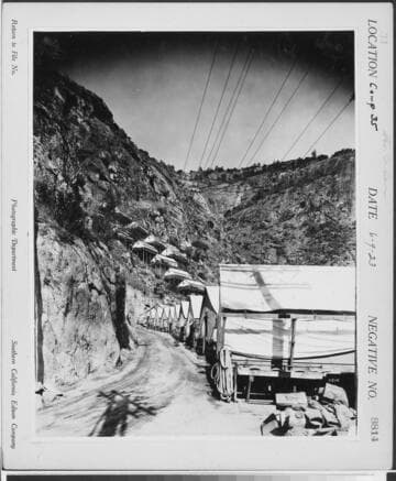 Big Creek, Stevenson Creek Test Dam - Camp 35