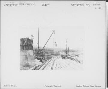 Big Creek, Florence Lake Dam