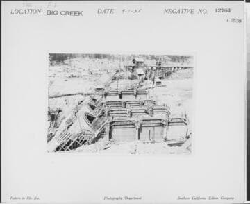Big Creek, Florence Lake Dam