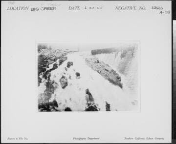 Big Creek Huntington Lake Dams