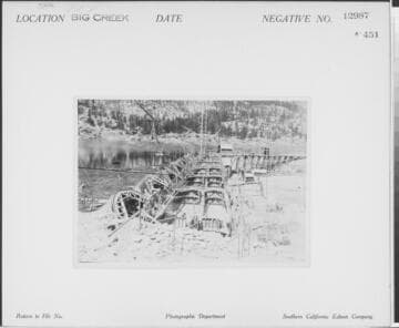 Big Creek, Florence Lake Dam