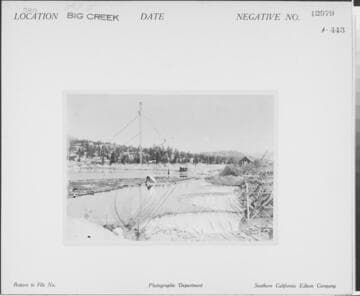 Big Creek, Florence Lake Dam