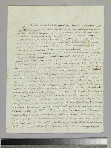 Letter, to Charles-René-Dominique Sochet Destouches, 1782 February 15