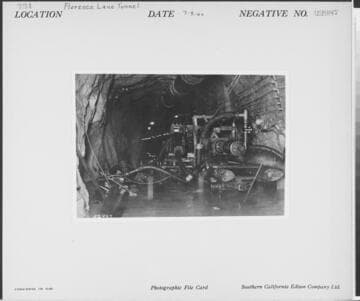 Florence Lake Tunnel