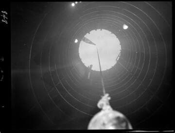 Big Creek - Mammoth Pool - Looking up from bottom of surge shaft