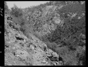 Big Creek - Mammoth Pool - French trail downstream from Shakeflat