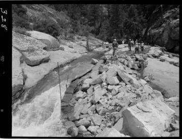 Big Creek - Mammoth Pool - Daulton Creek at diversion point